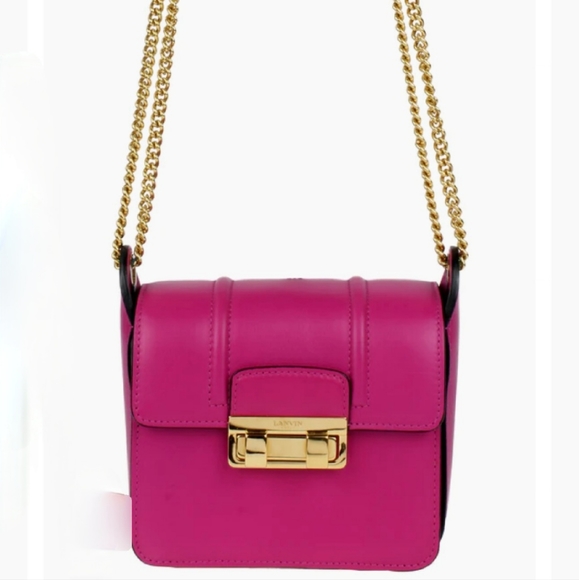 LANVIN Fuschia Crosssbody Bag - Picture 12 of 16